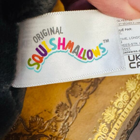 Kai the Black Orca Whale Squishmallows Stuffed 5" Plush Kellytoy NEW - Picture 5 of 6